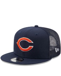 New Era Navy Chicago Bears Classic Trucker 9fifty Snapback Hat At Nordstrom