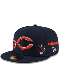 New Era Navy Chicago Bears Multi 59fifty Fitted Hat