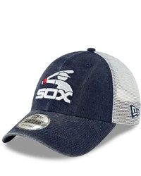 New Era Navy Chicago White Sox Cooperstown Collection 1976 Trucker 9forty Adjustable Hat
