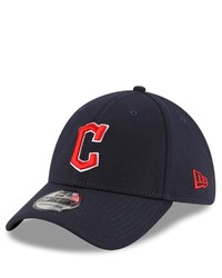 New Era Navy Cleveland Guardians Road Team Classic 39thirty Flex Hat At Nordstrom