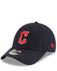 New Era Navy Cleveland Guardians Road Team The League 9forty Adjustable Hat At Nordstrom
