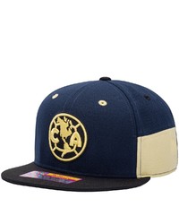 FAN INK Navy Club America Truitt Pro Snapback Hat