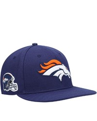 PRO STANDARD Navy Denver Broncos Logo Ii Snapback Hat At Nordstrom