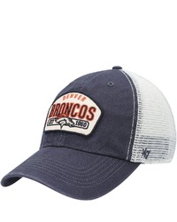 '47 Navy Denver Broncos Penwald Trucker Clean Up Snapback Hat At Nordstrom