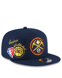 New Era Navy Denver Nuggets Back Half 9fifty Snapback Adjustable Hat At Nordstrom