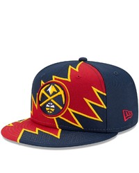 New Era Navy Denver Nuggets Tear 9fifty Snapback Hat