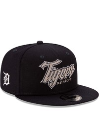 New Era Navy Detroit Tigers Slab 9fifty Snapback Hat