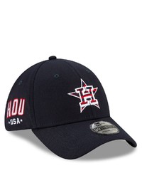 New Era Navy Houston Astros 4th Of July 39thirty Flex Hat