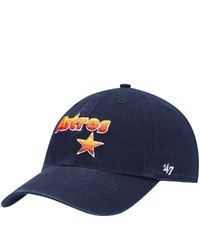 '47 Navy Houston Astros Logo Cooperstown Collection Clean Up Adjustable Hat At Nordstrom