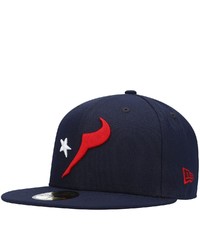 New Era Navy Houston Texans Eletal 59fifty Fitted Hat At Nordstrom