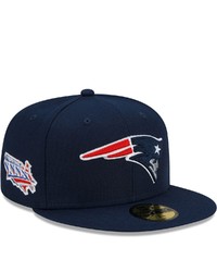 New Era Navy New England Patriots Patch Up Super Bowl Xxxvi 59fifty Fitted Hat At Nordstrom
