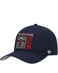 '47 Navy New Orleans Pelicans Reflex Hitch Snapback Hat At Nordstrom