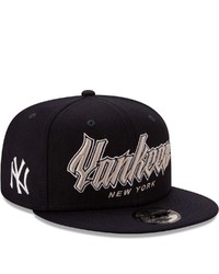 New Era Navy New York Yankees Slab 9fifty Snapback Hat At Nordstrom