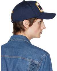 DSQUARED2 Navy Patch Baseball Cap