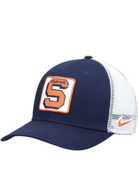 Nike Navy Syracuse Orange Classic 99 Alternate Logo Trucker Adjustable Snapback Hat At Nordstrom