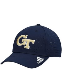 adidas Navy Tech Yellow Jackets 2021 Sideline Roready Adjustable Hat At Nordstrom