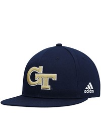 adidas Navy Tech Yellow Jackets Sideline Snapback Hat At Nordstrom