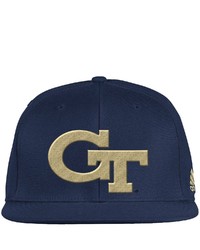adidas Navy Tech Yellow Jackets Team On Field Baseball Fitted Hat At Nordstrom