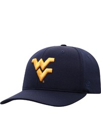 Top of the World Navy West Virginia Mountaineers Reflex Logo Flex Hat