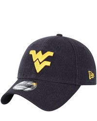 New Era Navy West Virginia Mountaineers Team Core 9twenty Adjustable Hat At Nordstrom
