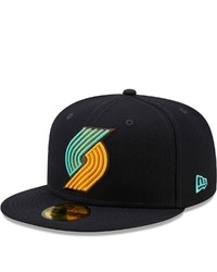New Era Navymint Portland Trail Blazers 59fifty Fitted Hat