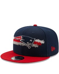 New Era Navyred New England Patriots Scribble 9fifty Snapback Hat At Nordstrom