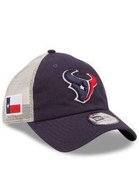 New Era Navywhite Houston Texans Flag 9twenty Trucker Snapback Hat At Nordstrom