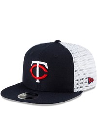 New Era Navywhite Minnesota Twins Mesh Fresh 9fifty Snapback Hat At Nordstrom