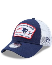 New Era Navywhite New England Patriots Loyalty Trucker 9forty Snapback Hat At Nordstrom