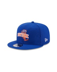 New Era Cap New Era Blue New York Knicks Local 9fifty Snapback Hat At Nordstrom