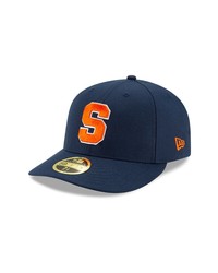 New Era Cap New Era Navy Syracuse Orange Basic Low Profile 59fifty Fitted Hat