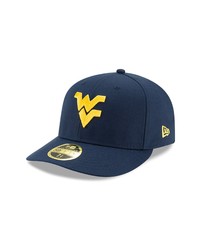 New Era Cap New Era Navy West Virginia Mountaineers Basic Low Profile 59fifty Fitted Hat