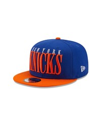 New Era Cap New Era Royal New York Knicks Team Title 9fifty Snapback Hat At Nordstrom