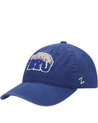 ZEPHY R Royal Byu Cougars Arlington Slouch Adjustable Hat