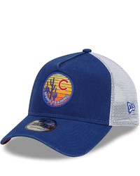 New Era Royal Chicago Cubs Sunset Trucker 9forty Snapback Hat At Nordstrom