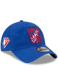 New Era Royal La Clippers 2021 Nba Draft 9twenty Adjustable Hat