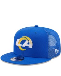 New Era Royal Los Angeles Rams Classic Trucker 9fifty Snapback Hat At Nordstrom