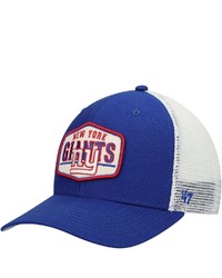 '47 Royal New York Giants Shumay Mvp Snapback Hat At Nordstrom