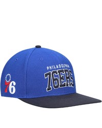 '47 Royal Philadelphia 76ers Blockshed Captain Snapback Hat At Nordstrom