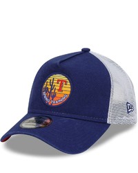 New Era Royal Texas Rangers Sunset Trucker 9forty Snapback Hat At Nordstrom