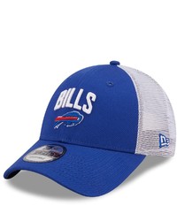 New Era Royalwhite Buffalo Bills Team Title Trucker 9forty Snapback Hat At Nordstrom