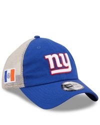 New Era Royalwhite New York Giants Flag 9twenty Trucker Snapback Hat At Nordstrom