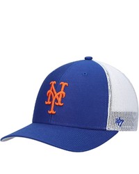 '47 Royalwhite New York Mets Primary Logo Trucker Snapback Hat At Nordstrom