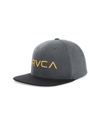 RVCA Twill Snapback Baseball Cap