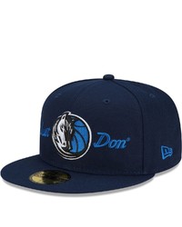 New Era X Just Don Navy Dallas Mavericks 59fifty Fitted Hat At Nordstrom