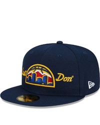 New Era X Just Don Navy Denver Nuggets 59fifty Fitted Hat At Nordstrom