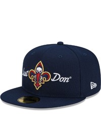New Era X Just Don Navy New Orleans Pelicans 59fifty Fitted Hat At Nordstrom