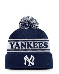 FANATICS Branded Navywhite New York Yankees Sport Resort Cuffed Knit Hat With Pom At Nordstrom