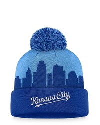 FANATICS Branded Royallight Blue Kansas City Royals Hometown Cuffed Knit Hat With Pom At Nordstrom