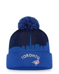 FANATICS Branded Royalnavy Toronto Blue Jays Hometown Collection Cuffed Pom Knit Hat At Nordstrom